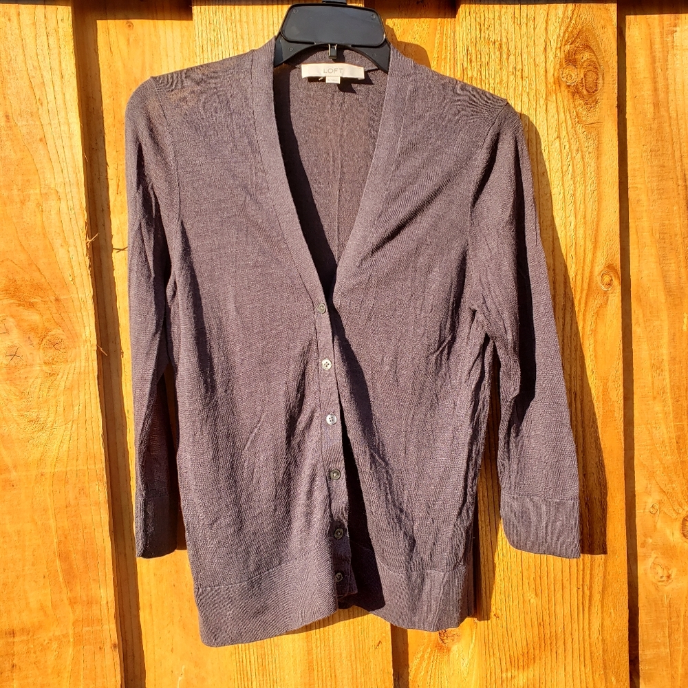Ann Taylor LOFT 3/4 Sleeve Cardigan